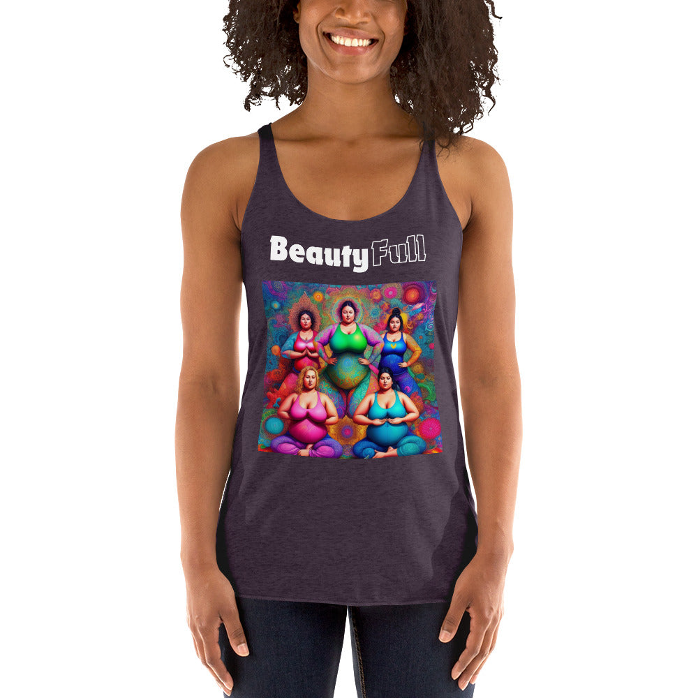 Full Beauty 2 Women's Racerback Tank