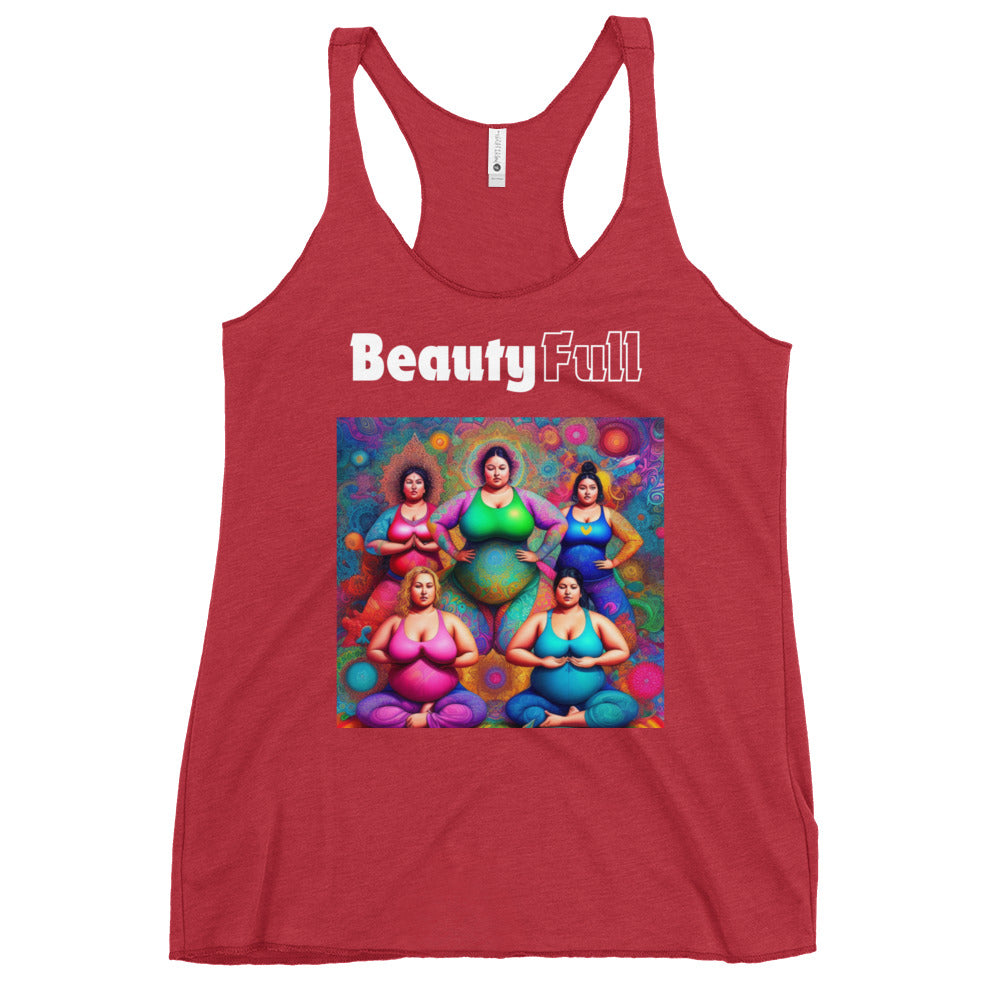 Full Beauty 2 Women's Racerback Tank