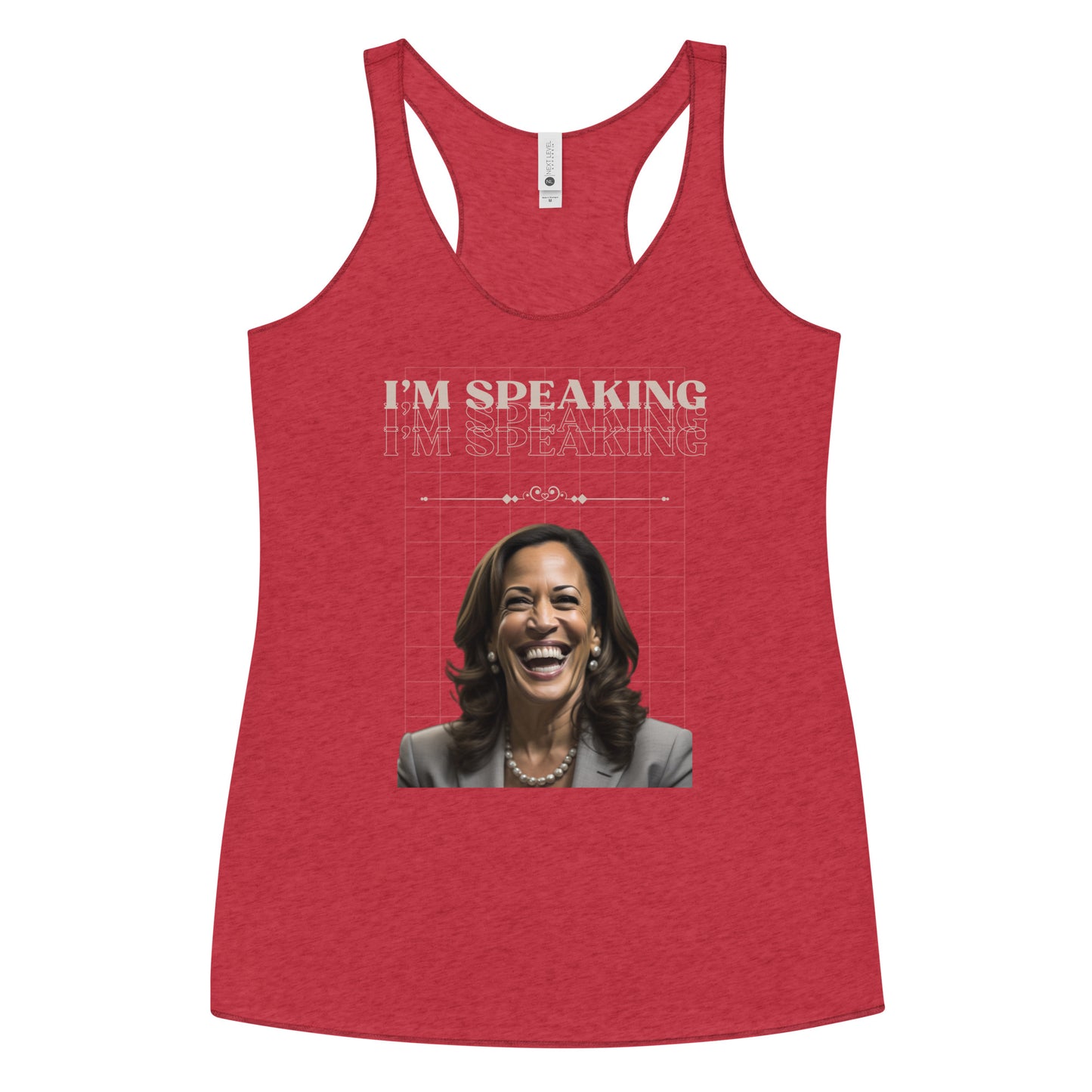 I'm Speaking Women's Racerback Tank