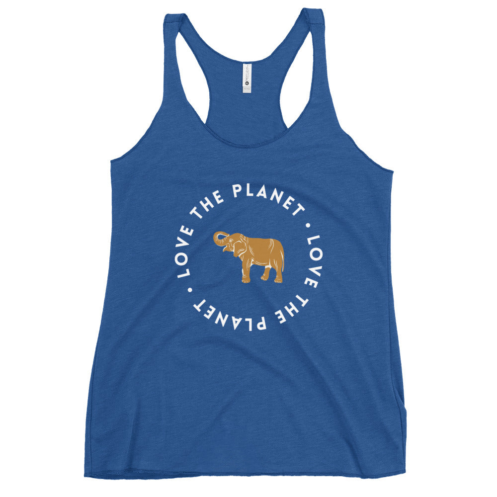 Women's Love the Planet Racerback Tank