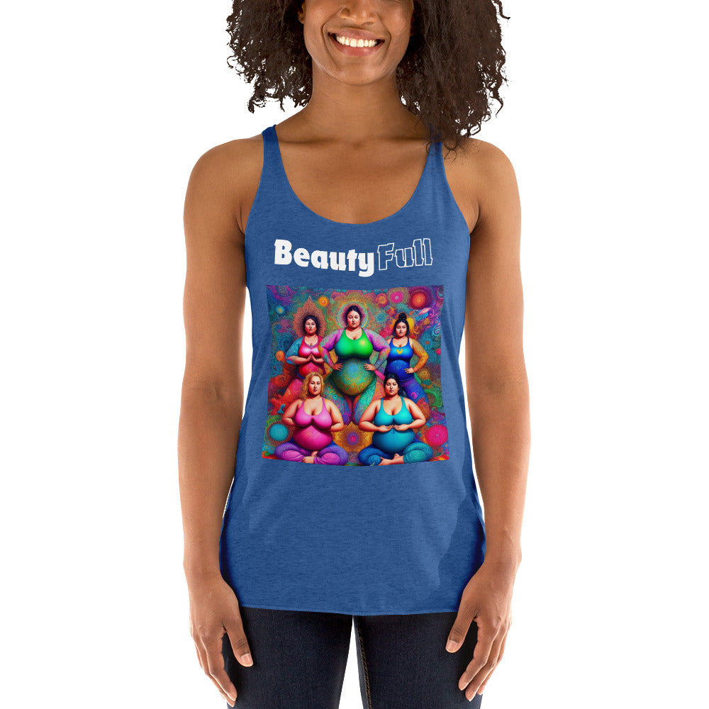 Full Beauty 2 Women's Racerback Tank