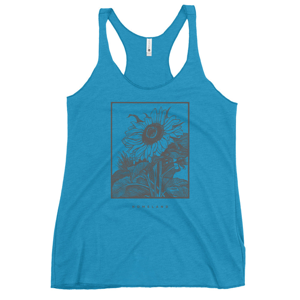 Women's Sunflower Racerback Tank