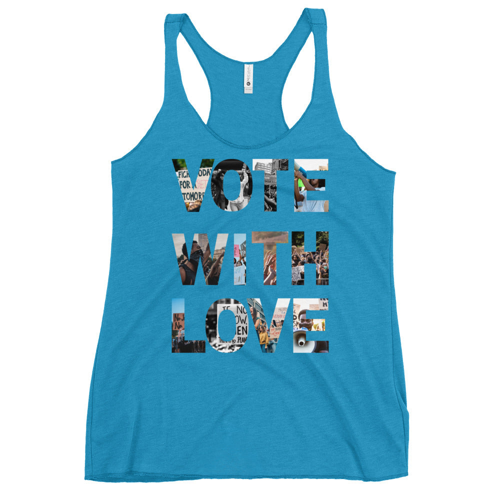 Love Protest Women's Racerback Tank