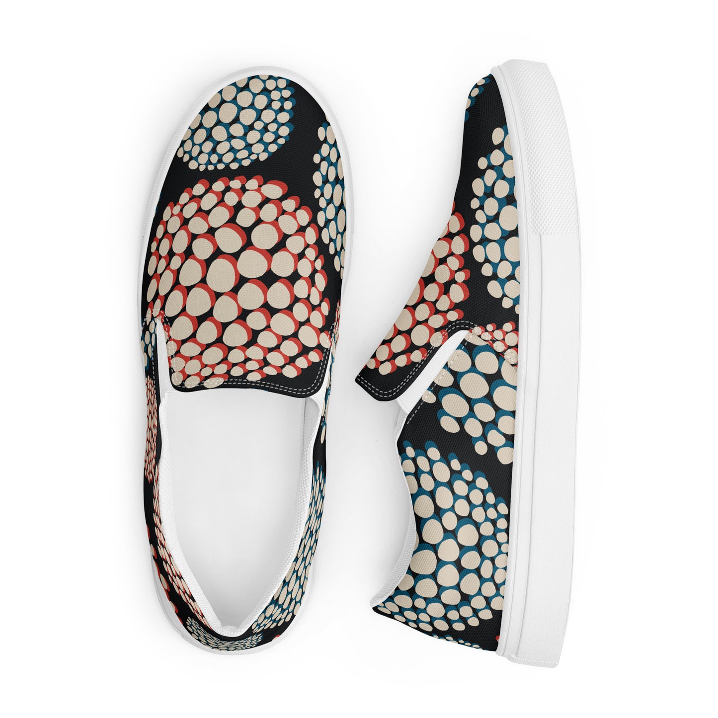 Women’s Graphic Blobs slip-on canvas shoes