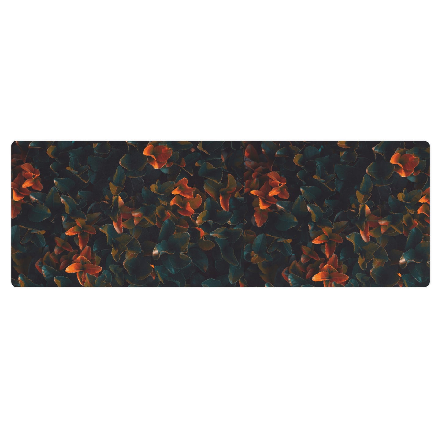 Dark and Orange Yoga mat